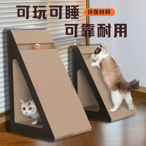 Triangular cat scratching board - Image 10